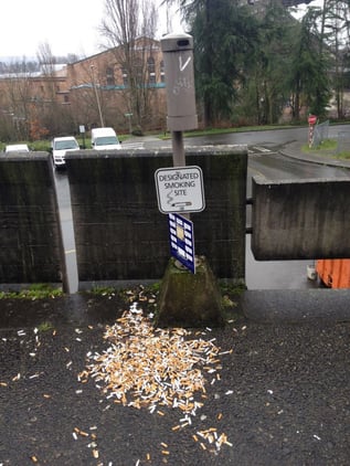 Smoking Area #28 at UW