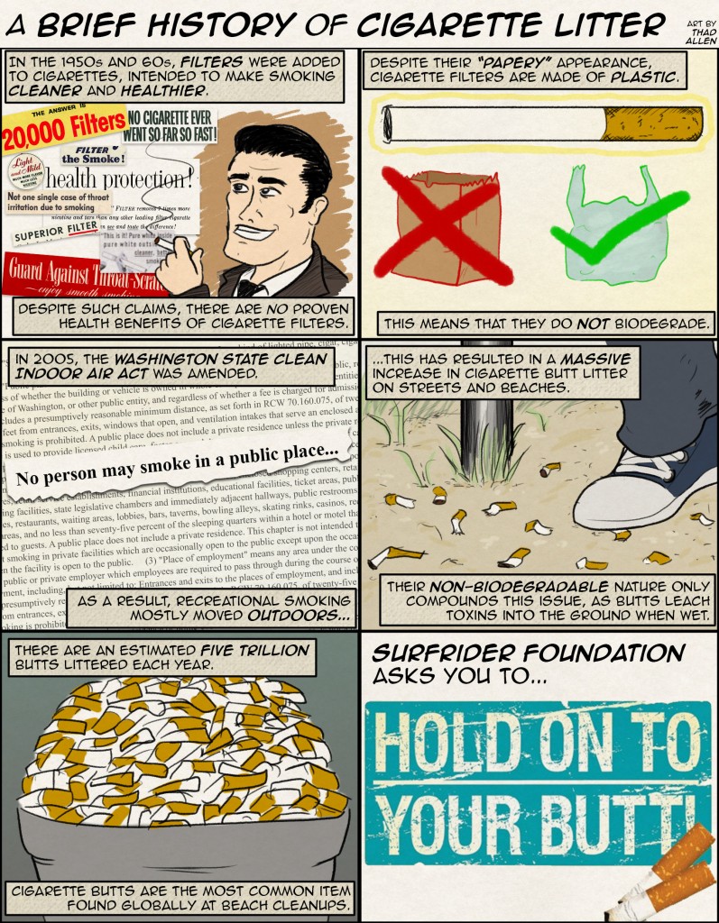 Cig Litter comic