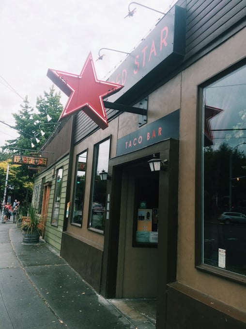 Red Star Taco Bar in Fremont is loving their cigarette canister!